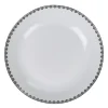 Gifi Vaisselle Et Accessoires De Table^Assiette creuse bordure berbère noire