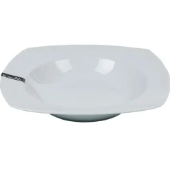Gifi Vaisselle Et Accessoires De Table^Assiette creuse carrée blanche Les essentiels