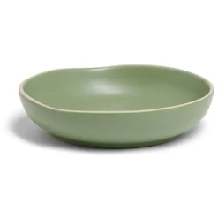Gifi Vaisselle Et Accessoires De Table^Assiette creuse en faïence vert Ø20xH4cm