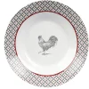 Gifi Vaisselle Et Accessoires De Table^Assiette creuse esprit campagne design poule ø21 cm