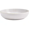 Gifi Vaisselle Et Accessoires De Table^Assiette creuse faïence gris avec liseré crème