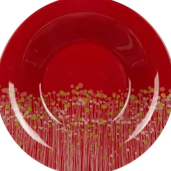 Gifi Vaisselle Et Accessoires De Table^Assiette creuse Luminarc rouge Flowerfield