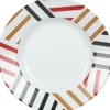 Gifi Vaisselle Et Accessoires De Table^Assiette creuse Luminarc blanc rayures contemporaines Balnea