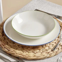 Gifi Vaisselle Et Accessoires De Table^Assiette creuse porcelaine blanc Ø20cm