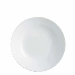 Gifi Vaisselle Et Accessoires De Table^Assiette creuse ronde Ø20cm Luminarc opale blanche