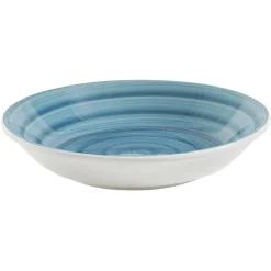 Gifi Vaisselle Et Accessoires De Table^Assiette creuse ronde déco spirale Ø21 cm