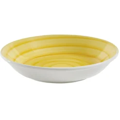 Gifi Vaisselle Et Accessoires De Table^Assiette creuse ronde déco spirale Ø21 cm