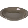 Gifi Vaisselle Et Accessoires De Table^Assiette creuse ronde taupe