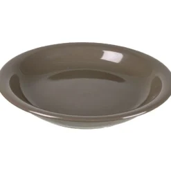 Gifi Vaisselle Et Accessoires De Table^Assiette creuse ronde taupe