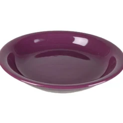 Gifi Vaisselle Et Accessoires De Table^Assiette creuse ronde violette