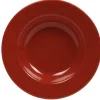 Gifi Vaisselle Et Accessoires De Table^Assiette creuse rouge