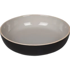 Gifi Vaisselle Et Accessoires De Table^Assiette creuse Zenco bicolore gris et taupe