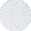 Gifi Vaisselle Et Accessoires De Table^Assiette de présentation design cercles et ronds