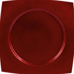 Gifi Vaisselle Et Accessoires De Table^Assiette de présentation rouge