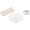 Gifi Vaisselle Et Accessoires De Table^Assiette de présentation sur pied verre transparent Ø19,7xH8cm