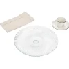 Gifi Vaisselle Et Accessoires De Table^Assiette de présentation sur pied verre transparent Ø25,7xH9cm