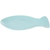 Gifi Vaisselle Et Accessoires De Table^Assiette en forme de poisson bleu