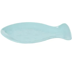 Gifi Vaisselle Et Accessoires De Table^Assiette en forme de poisson bleu