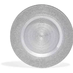 Gifi Vaisselle Et Accessoires De Table^Assiette plate argenté