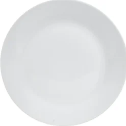 Gifi Vaisselle Et Accessoires De Table^Assiette plate basique ronde blanche porcelaine