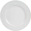 Gifi Vaisselle Et Accessoires De Table^Assiette plate blanche bordure à rainures