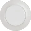 Gifi Vaisselle Et Accessoires De Table^Assiette plate blanche bordure brillante