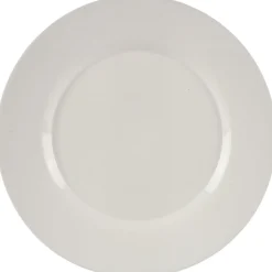 Gifi Vaisselle Et Accessoires De Table^Assiette plate blanche opale