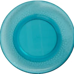 Gifi Vaisselle Et Accessoires De Table^Assiette plate bleue martelé x4