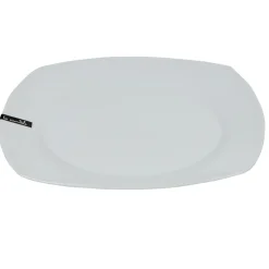 Gifi Vaisselle Et Accessoires De Table^Assiette plate carrée blanche Les essentiels