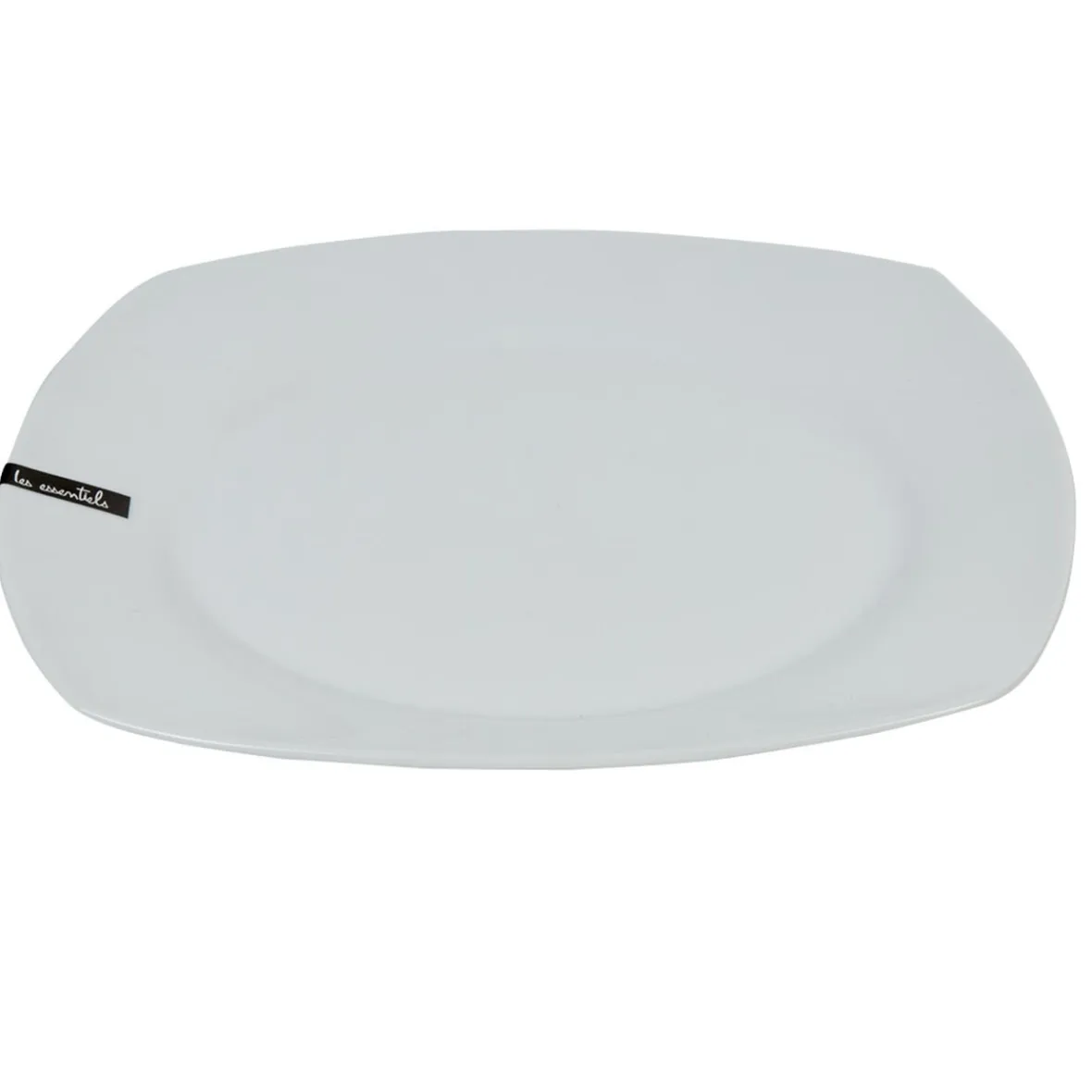 Gifi Vaisselle Et Accessoires De Table^Assiette plate carrée blanche Les essentiels