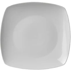 Gifi Vaisselle Et Accessoires De Table^Assiette plate carrée blanche