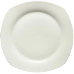Gifi Vaisselle Et Accessoires De Table^Assiette plate carrée blanc 24cm