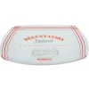Gifi Vaisselle Et Accessoires De Table^Assiette plate carrée bords arrondis design bistrot
