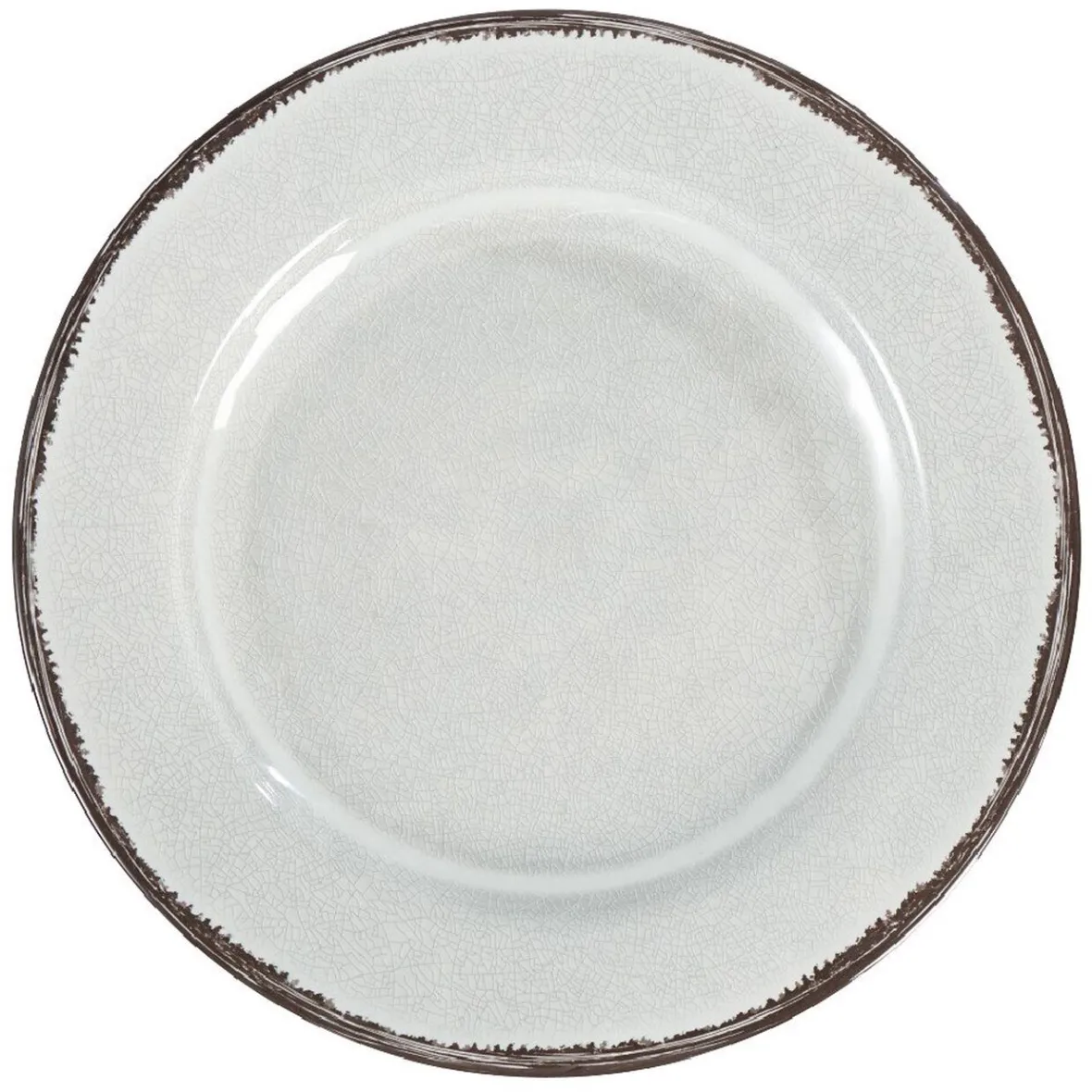 Gifi Vaisselle Et Accessoires De Table^Assiette plate effet craquelé