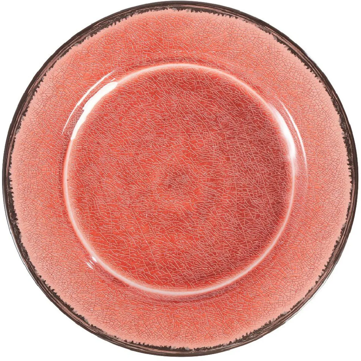 Gifi Vaisselle Et Accessoires De Table^Assiette plate effet craquelé