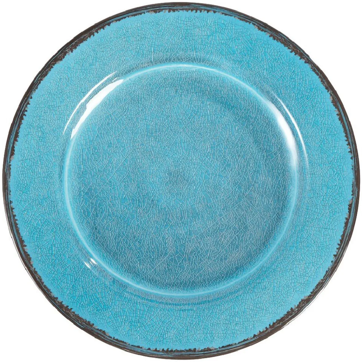 Gifi Vaisselle Et Accessoires De Table^Assiette plate effet craquelé