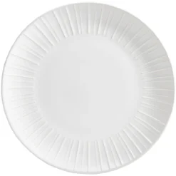 Gifi Vaisselle Et Accessoires De Table^Assiette plate en céramique blanc Ø27cm