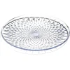 Gifi Vaisselle Et Accessoires De Table^Assiette plate en plastique transparent effet martelé
