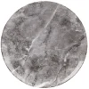 Gifi Vaisselle Et Accessoires De Table^Assiette plate en porcelaine décor marbre gris