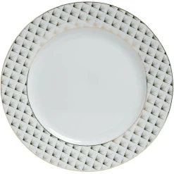 Gifi Vaisselle Et Accessoires De Table^Assiette plate en porcelaine motif doré