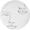 Gifi Vaisselle Et Accessoires De Table^Assiette plate en porcelaine blanche