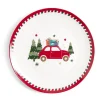 Gifi Vaisselle Et Accessoires De Table^Assiette plate en porcelaine motif Noël Ø27cm
