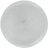 Gifi Vaisselle Et Accessoires De Table^Assiette plate en verre strié gris argenté