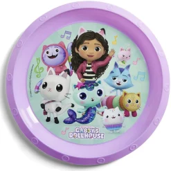 Gifi Vaisselle Et Accessoires De Table^Assiette plate enfant Gabby et la Maison Magique plastique Ø21cm