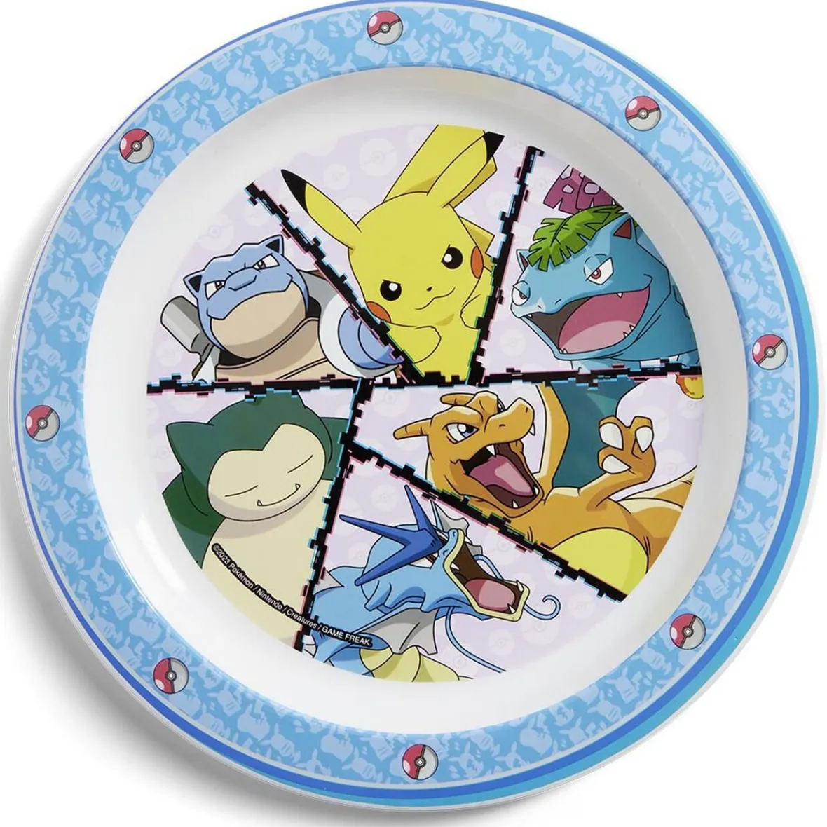 Gifi Vaisselle Et Accessoires De Table^Assiette plate enfant Pokémon plastique Ø22cm