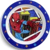 Gifi Vaisselle Et Accessoires De Table^Assiette plate enfant Spiderman plastique Ø22cm