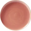 Gifi Vaisselle Et Accessoires De Table^Assiette plate faïence Terracotta avec liseré crème