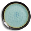 Gifi Vaisselle Et Accessoires De Table^Assiette plate grès vert Ø27,5cm