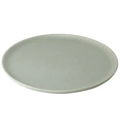 Gifi Vaisselle Et Accessoires De Table^Assiette plate Julie en grès vert Ø27cm