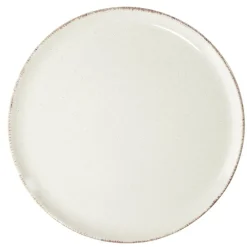 Gifi Vaisselle Et Accessoires De Table^Assiette plate Lisbonne en grès beige Ø27cm